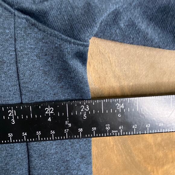 The North Face Mens Jacket Blue Canyon Flats Apex Full Zip Mock Neck XLarge - Picture 8 of 12